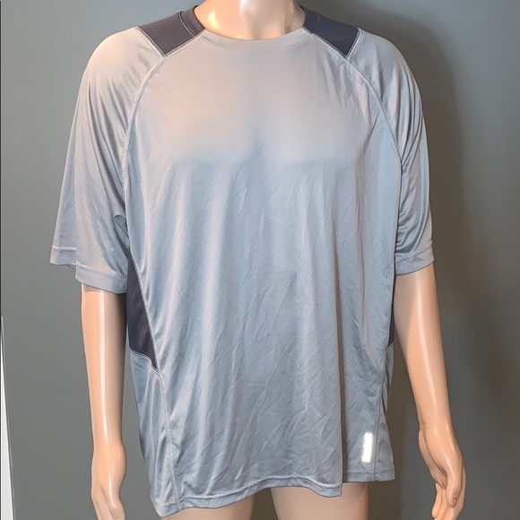 Reebok Mens Gray Performance T-shirt SZ.XL - Picture 1 of 2